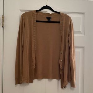 Tan Cardigan